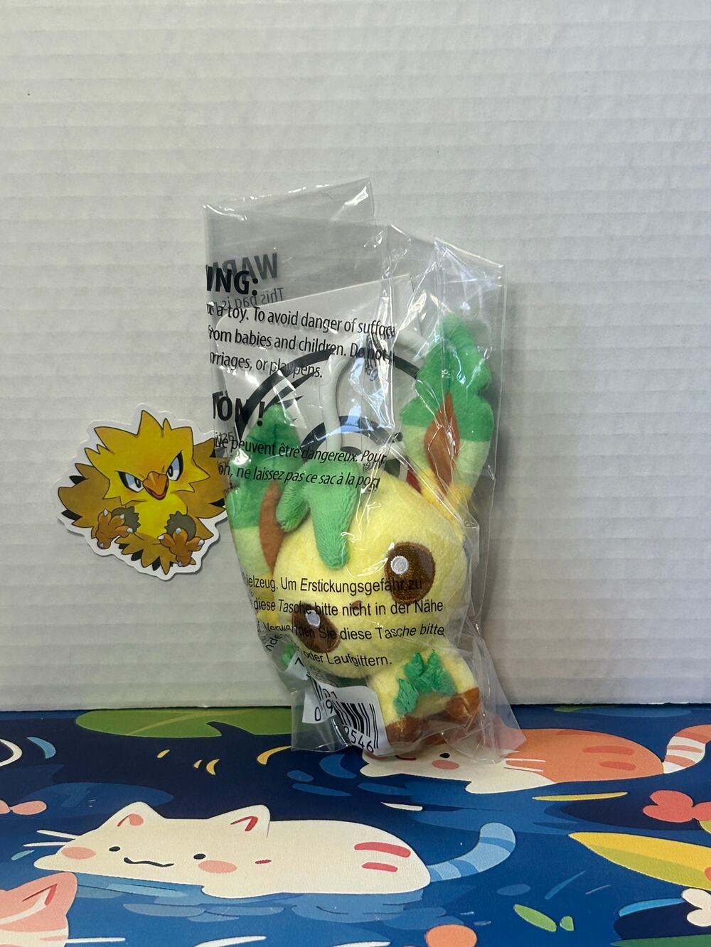 Pokemon Center Leafeon Pokémon Dolls Plush Key Chain Keychain